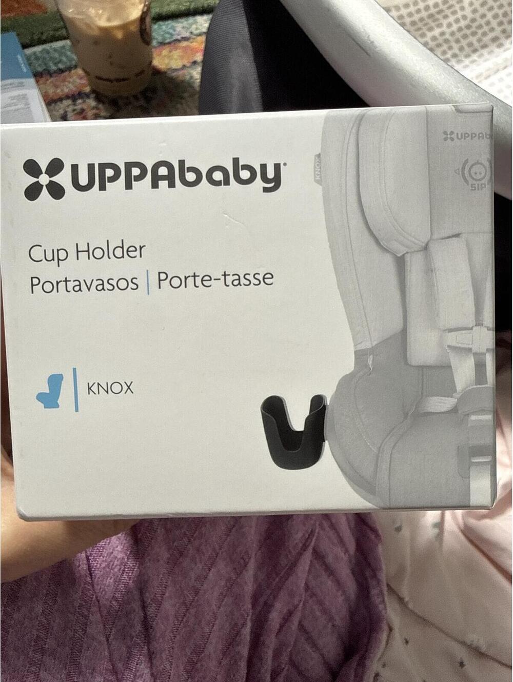 NEW UPPAbaby Knox Cup Holder Stroller Accessory Black